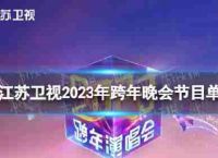 江苏电视节目2023年新年晚会在江苏卫视2023年新年音乐会的规划
